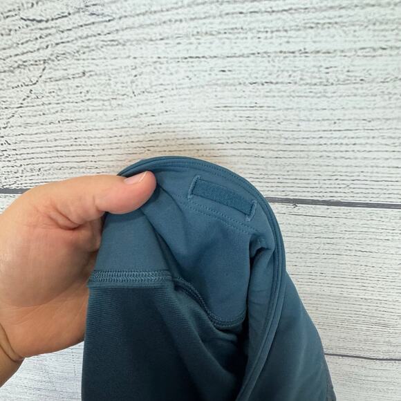 Athleta Plus Size Teal Heather Run With It Textured 3.5in Shorts Size 3X - Picture 8 of 9